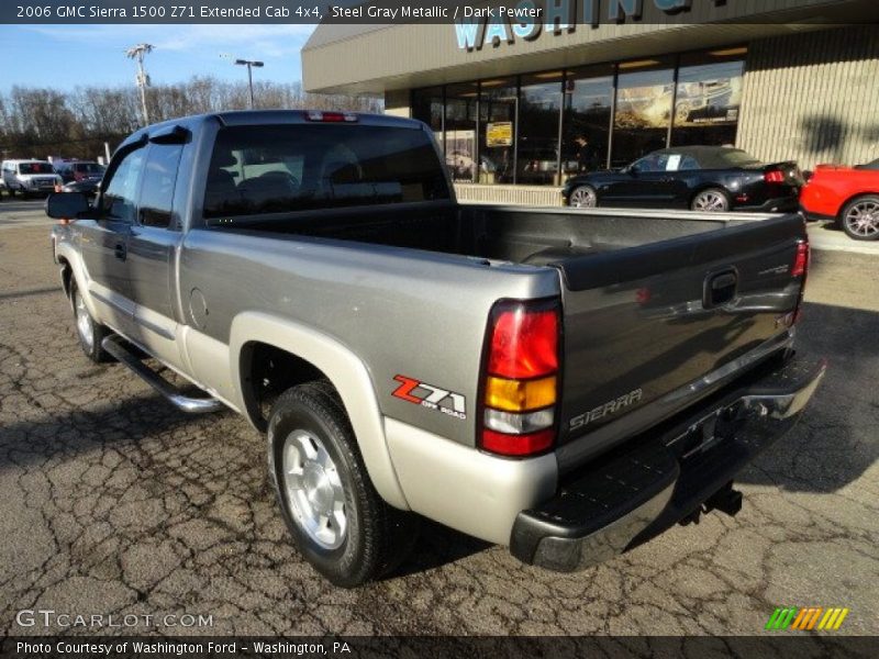Steel Gray Metallic / Dark Pewter 2006 GMC Sierra 1500 Z71 Extended Cab 4x4