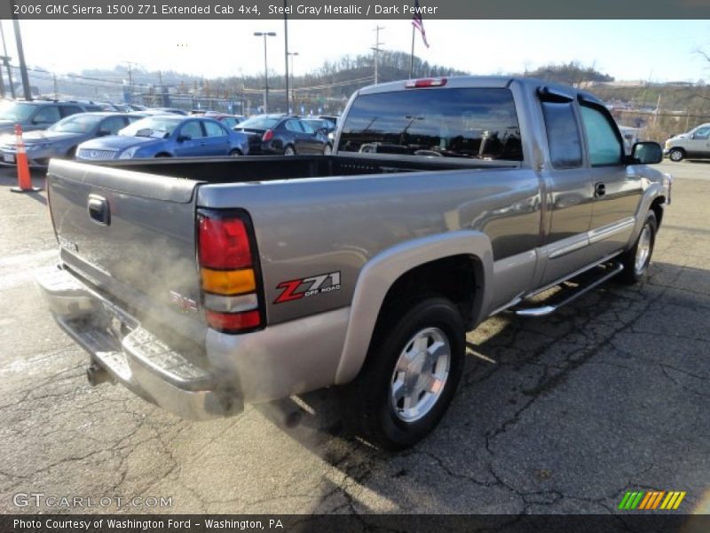 Steel Gray Metallic / Dark Pewter 2006 GMC Sierra 1500 Z71 Extended Cab 4x4