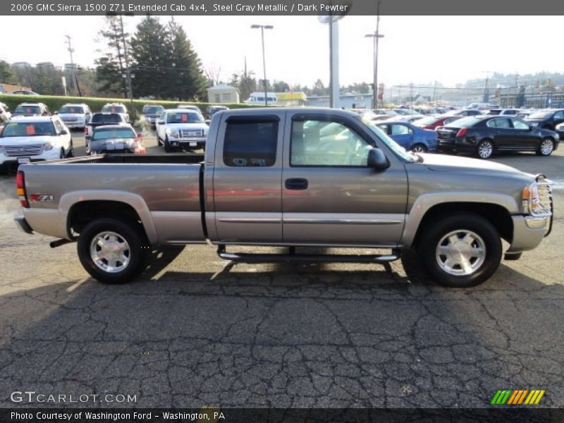 Steel Gray Metallic / Dark Pewter 2006 GMC Sierra 1500 Z71 Extended Cab 4x4
