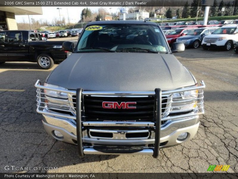 Steel Gray Metallic / Dark Pewter 2006 GMC Sierra 1500 Z71 Extended Cab 4x4