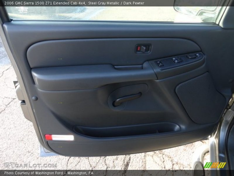 Steel Gray Metallic / Dark Pewter 2006 GMC Sierra 1500 Z71 Extended Cab 4x4