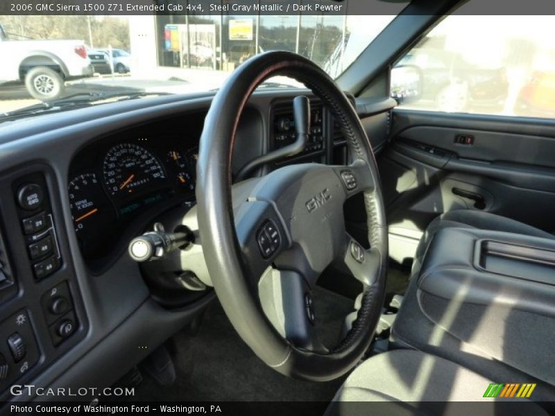 Steel Gray Metallic / Dark Pewter 2006 GMC Sierra 1500 Z71 Extended Cab 4x4