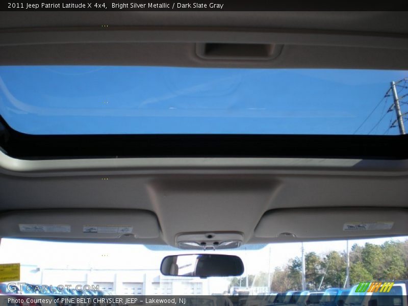 Bright Silver Metallic / Dark Slate Gray 2011 Jeep Patriot Latitude X 4x4