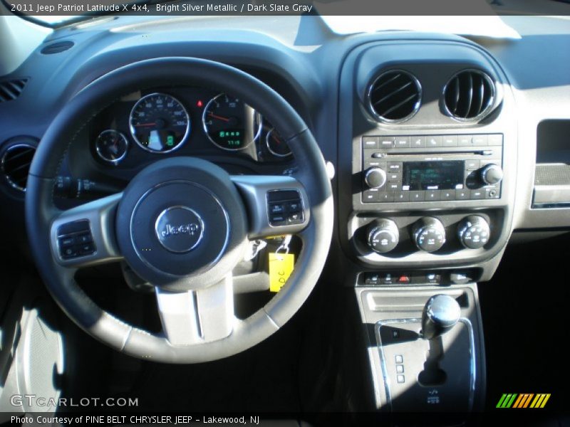 Bright Silver Metallic / Dark Slate Gray 2011 Jeep Patriot Latitude X 4x4