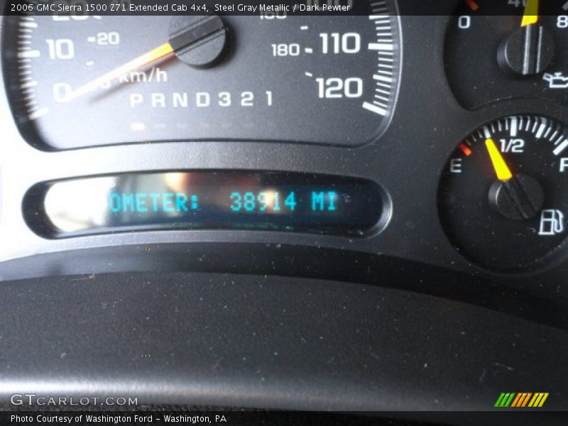 Steel Gray Metallic / Dark Pewter 2006 GMC Sierra 1500 Z71 Extended Cab 4x4