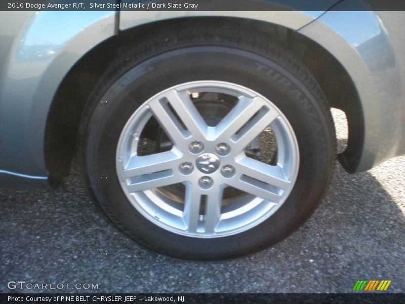 Silver Steel Metallic / Dark Slate Gray 2010 Dodge Avenger R/T