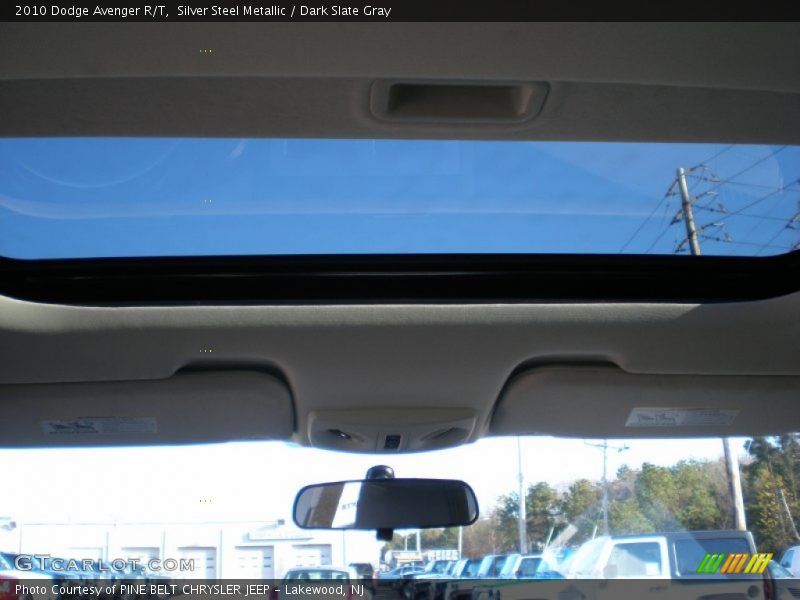 Silver Steel Metallic / Dark Slate Gray 2010 Dodge Avenger R/T