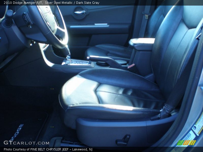 Silver Steel Metallic / Dark Slate Gray 2010 Dodge Avenger R/T
