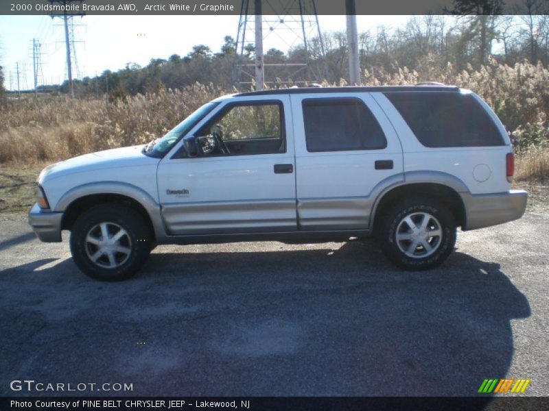 Arctic White / Graphite 2000 Oldsmobile Bravada AWD