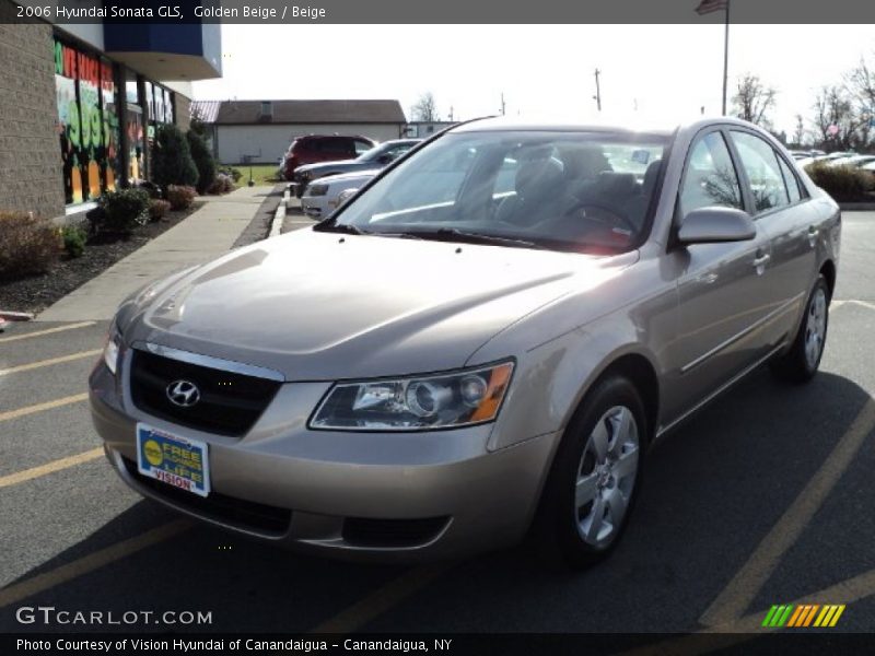 Golden Beige / Beige 2006 Hyundai Sonata GLS