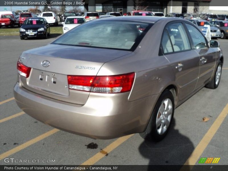 Golden Beige / Beige 2006 Hyundai Sonata GLS