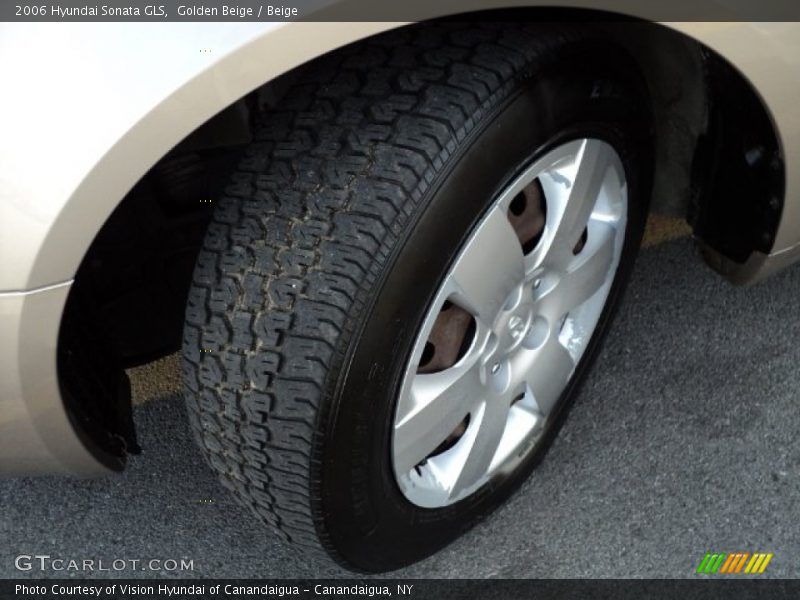 Golden Beige / Beige 2006 Hyundai Sonata GLS