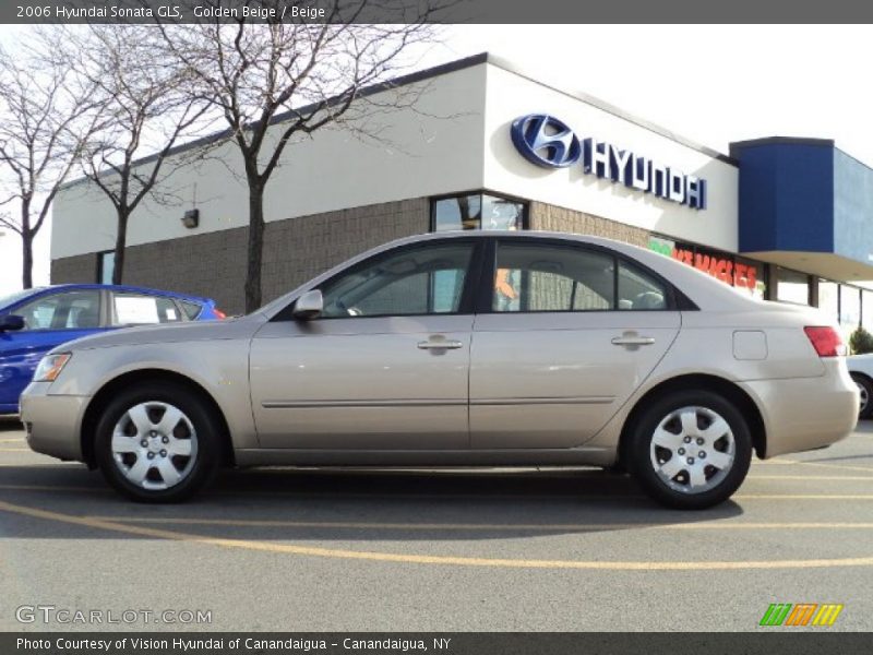 Golden Beige / Beige 2006 Hyundai Sonata GLS