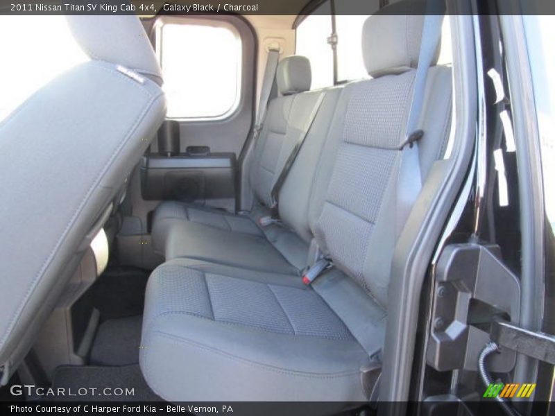  2011 Titan SV King Cab 4x4 Charcoal Interior