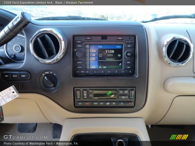 Black / Medium Parchment 2006 Ford Expedition Limited 4x4