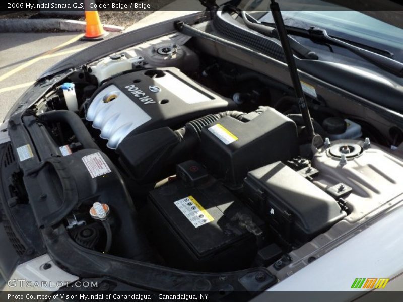 Golden Beige / Beige 2006 Hyundai Sonata GLS