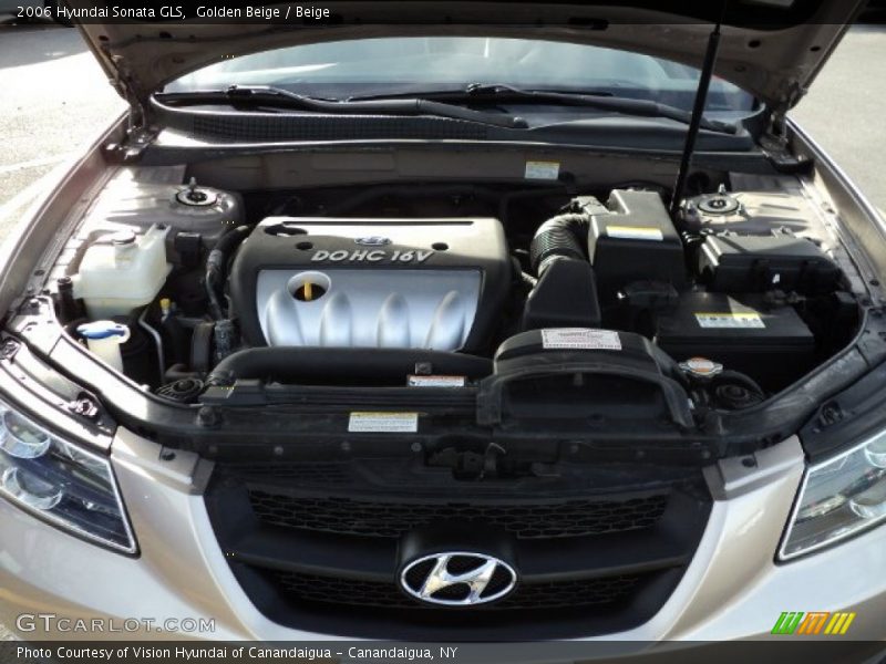 Golden Beige / Beige 2006 Hyundai Sonata GLS
