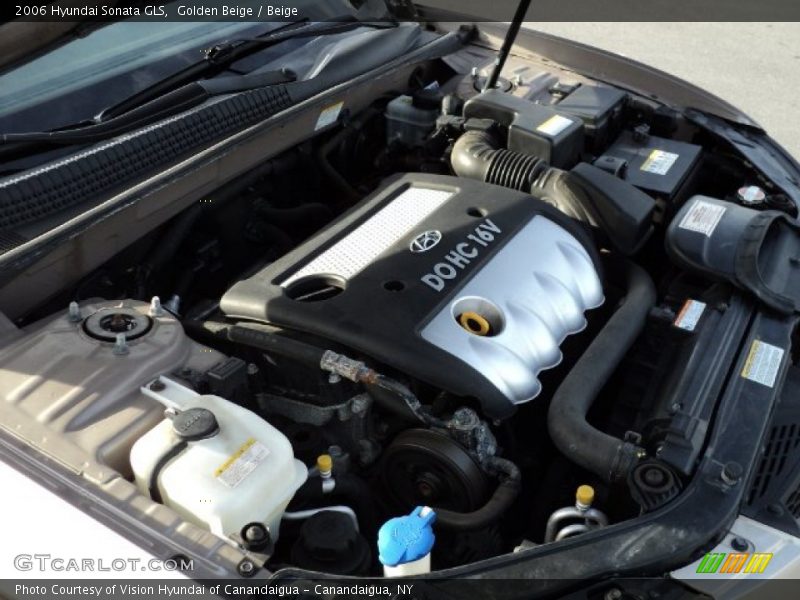 Golden Beige / Beige 2006 Hyundai Sonata GLS