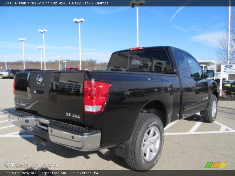 Galaxy Black / Charcoal 2011 Nissan Titan SV King Cab 4x4