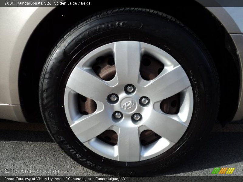 Golden Beige / Beige 2006 Hyundai Sonata GLS