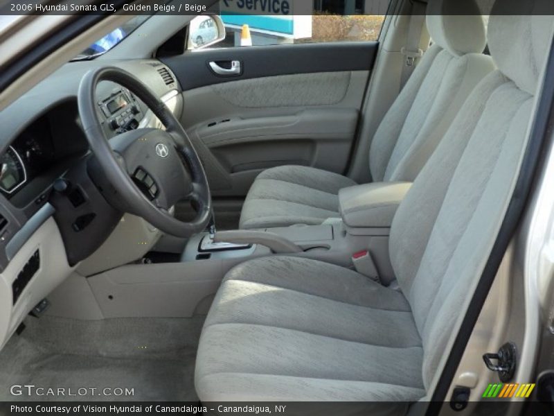 Golden Beige / Beige 2006 Hyundai Sonata GLS
