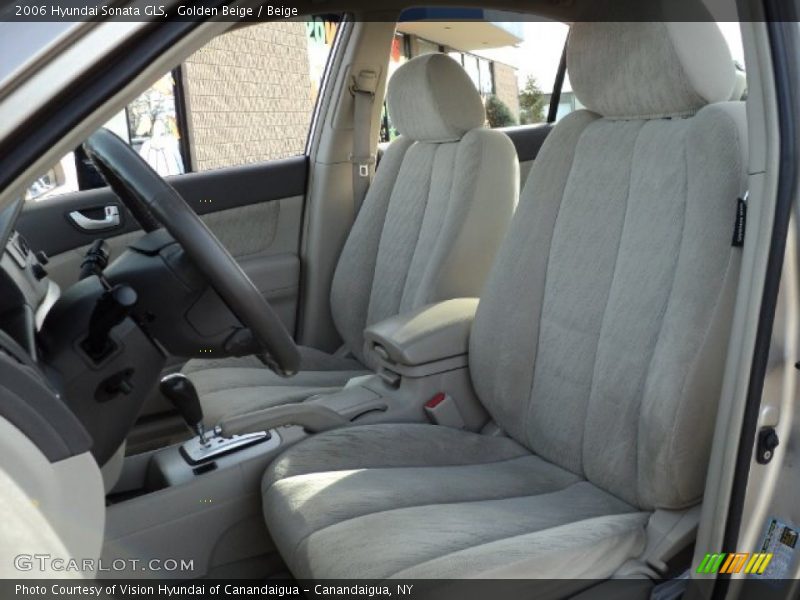 Golden Beige / Beige 2006 Hyundai Sonata GLS