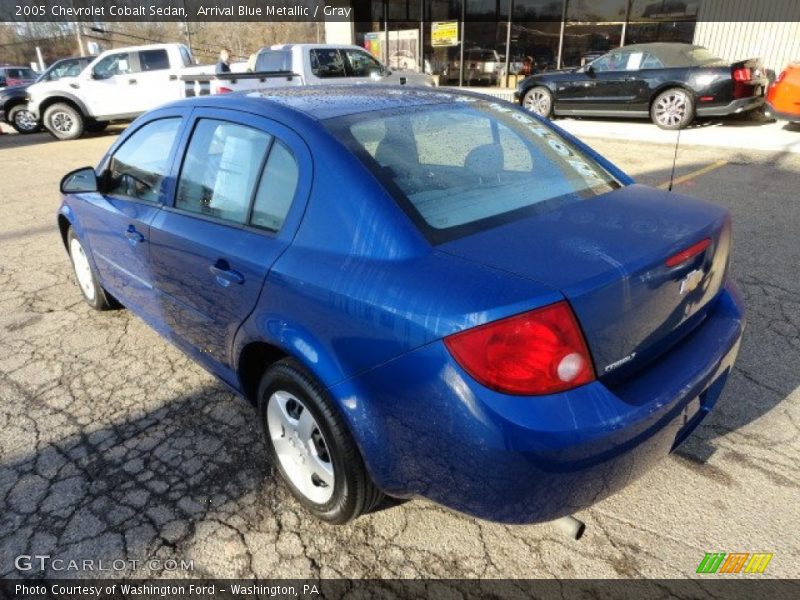 Arrival Blue Metallic / Gray 2005 Chevrolet Cobalt Sedan