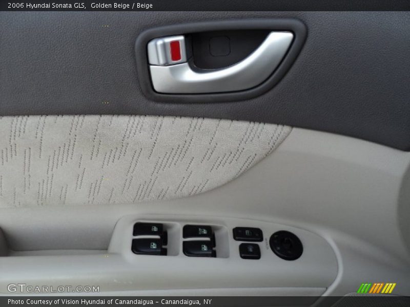 Golden Beige / Beige 2006 Hyundai Sonata GLS