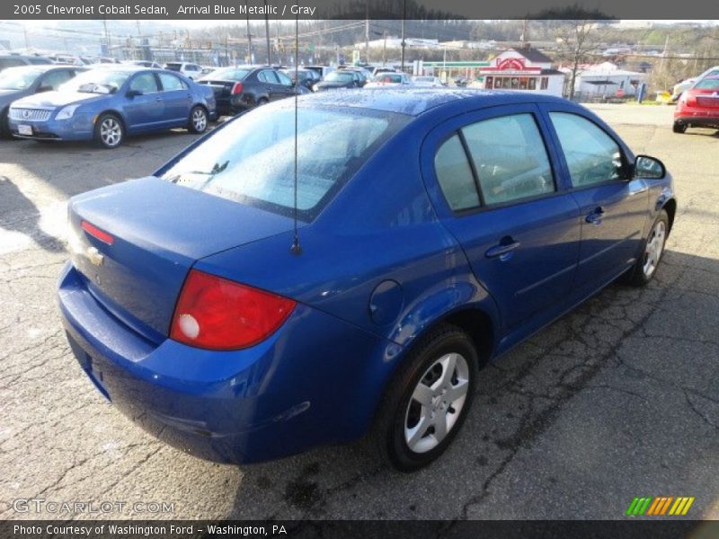 Arrival Blue Metallic / Gray 2005 Chevrolet Cobalt Sedan