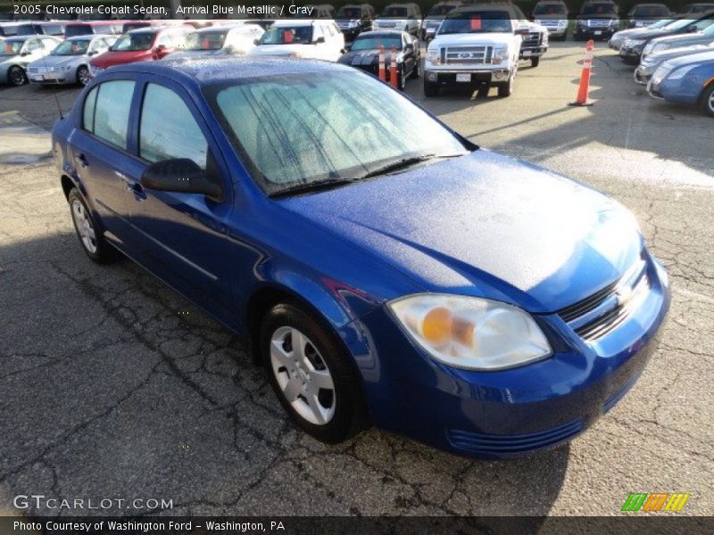 Arrival Blue Metallic / Gray 2005 Chevrolet Cobalt Sedan