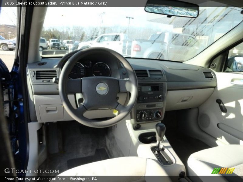 Arrival Blue Metallic / Gray 2005 Chevrolet Cobalt Sedan