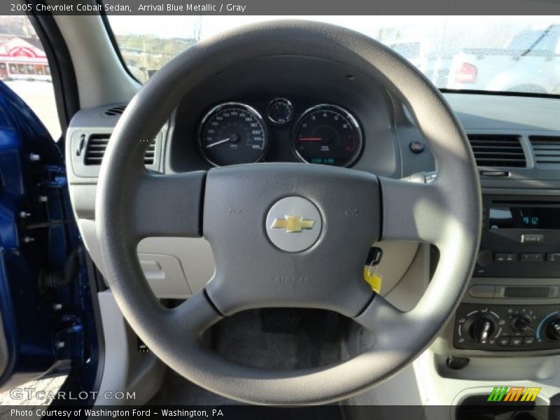 Arrival Blue Metallic / Gray 2005 Chevrolet Cobalt Sedan