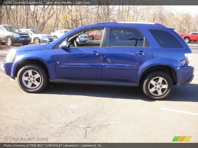 Laser Blue Metallic / Light Gray 2006 Chevrolet Equinox LT