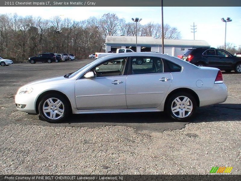 Silver Ice Metallic / Gray 2011 Chevrolet Impala LT