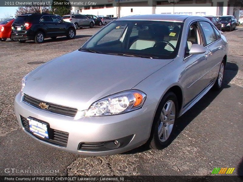 Silver Ice Metallic / Gray 2011 Chevrolet Impala LT