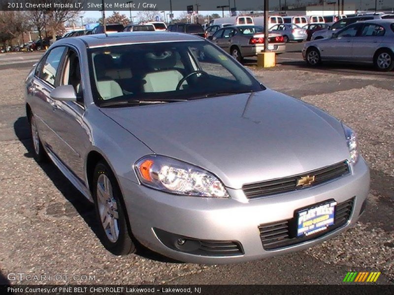 Silver Ice Metallic / Gray 2011 Chevrolet Impala LT