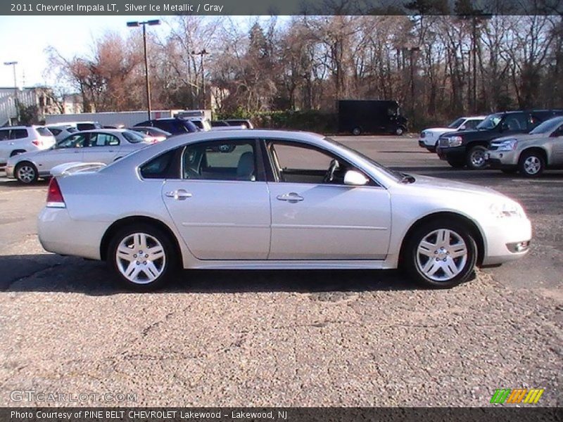 Silver Ice Metallic / Gray 2011 Chevrolet Impala LT