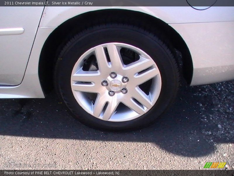 Silver Ice Metallic / Gray 2011 Chevrolet Impala LT