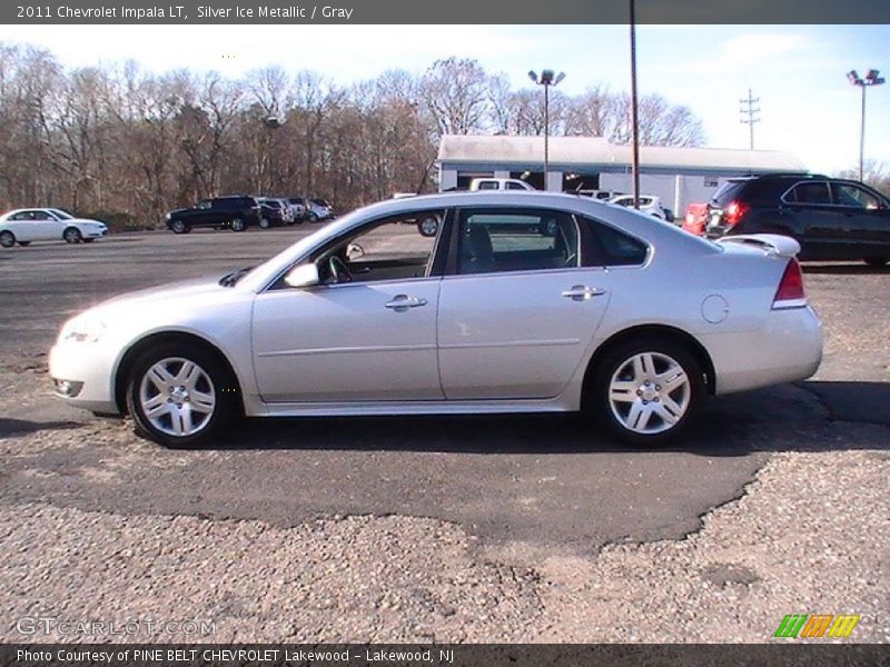 Silver Ice Metallic / Gray 2011 Chevrolet Impala LT
