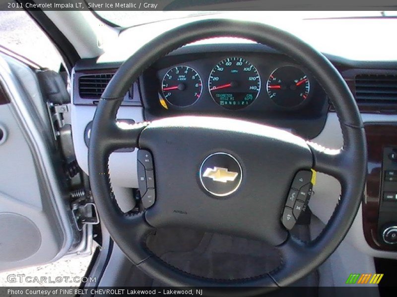 Silver Ice Metallic / Gray 2011 Chevrolet Impala LT