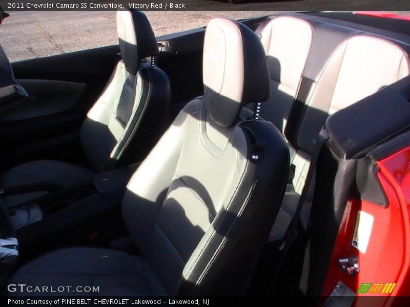 Victory Red / Black 2011 Chevrolet Camaro SS Convertible