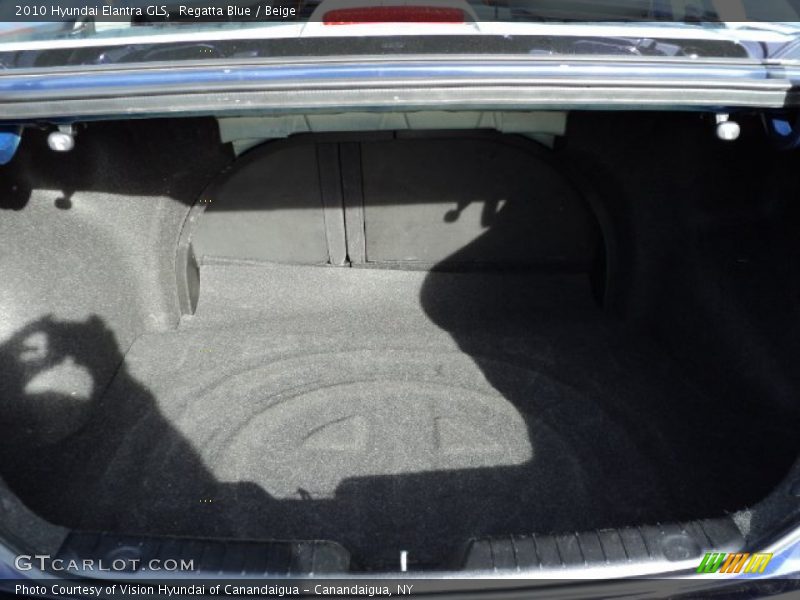 Regatta Blue / Beige 2010 Hyundai Elantra GLS