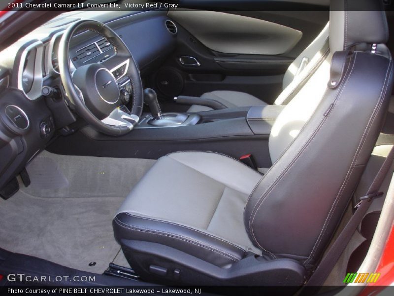 Victory Red / Gray 2011 Chevrolet Camaro LT Convertible