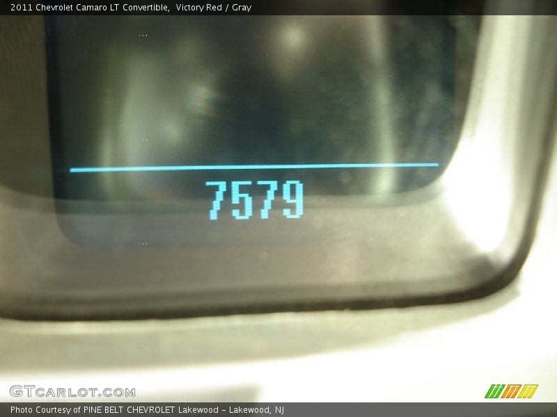 Victory Red / Gray 2011 Chevrolet Camaro LT Convertible