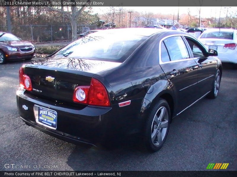 Black Granite Metallic / Ebony 2011 Chevrolet Malibu LT