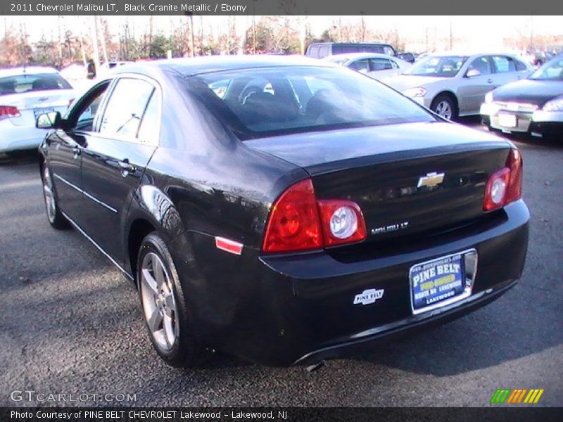 Black Granite Metallic / Ebony 2011 Chevrolet Malibu LT