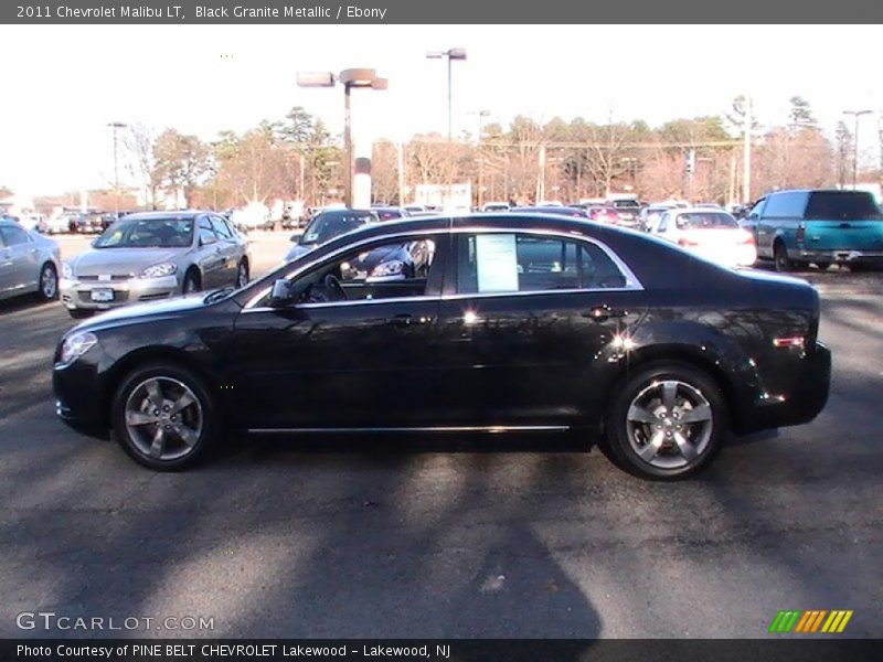 Black Granite Metallic / Ebony 2011 Chevrolet Malibu LT