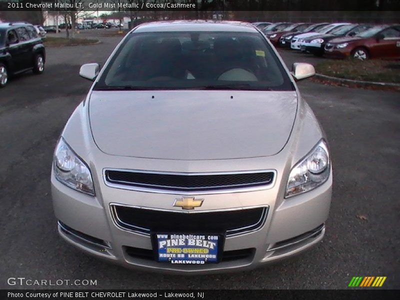 Gold Mist Metallic / Cocoa/Cashmere 2011 Chevrolet Malibu LT