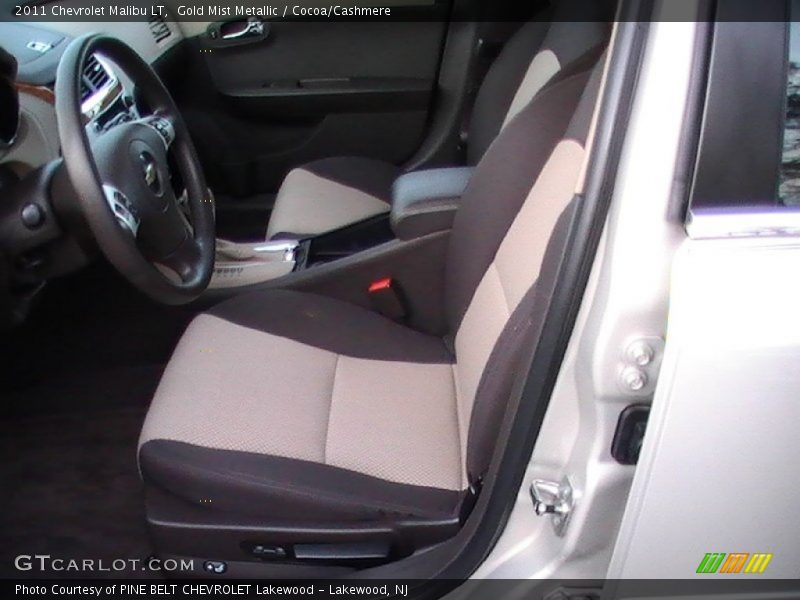 Gold Mist Metallic / Cocoa/Cashmere 2011 Chevrolet Malibu LT
