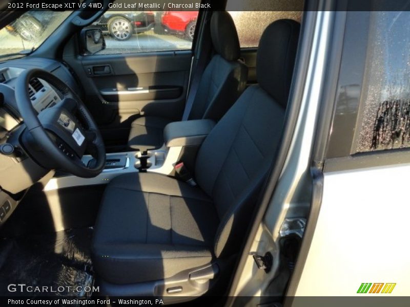 Gold Leaf Metallic / Charcoal Black 2012 Ford Escape XLT V6 4WD